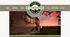 Desktop Screenshot of northspokanervcampground.com