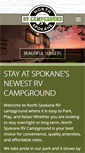 Mobile Screenshot of northspokanervcampground.com